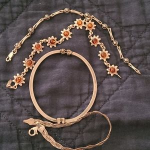 Sterling Silver 9.25 Bracelets Bundle